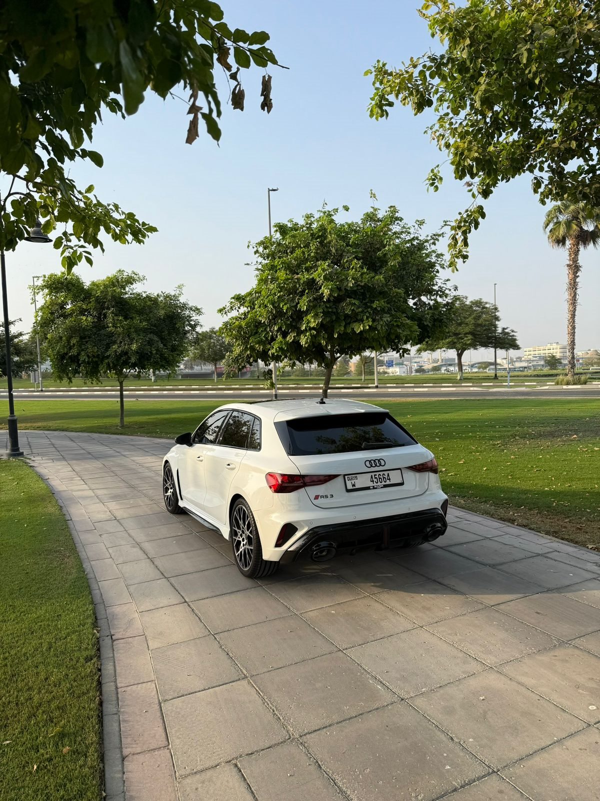 Audi RS3 2025 rental Dubai - photo