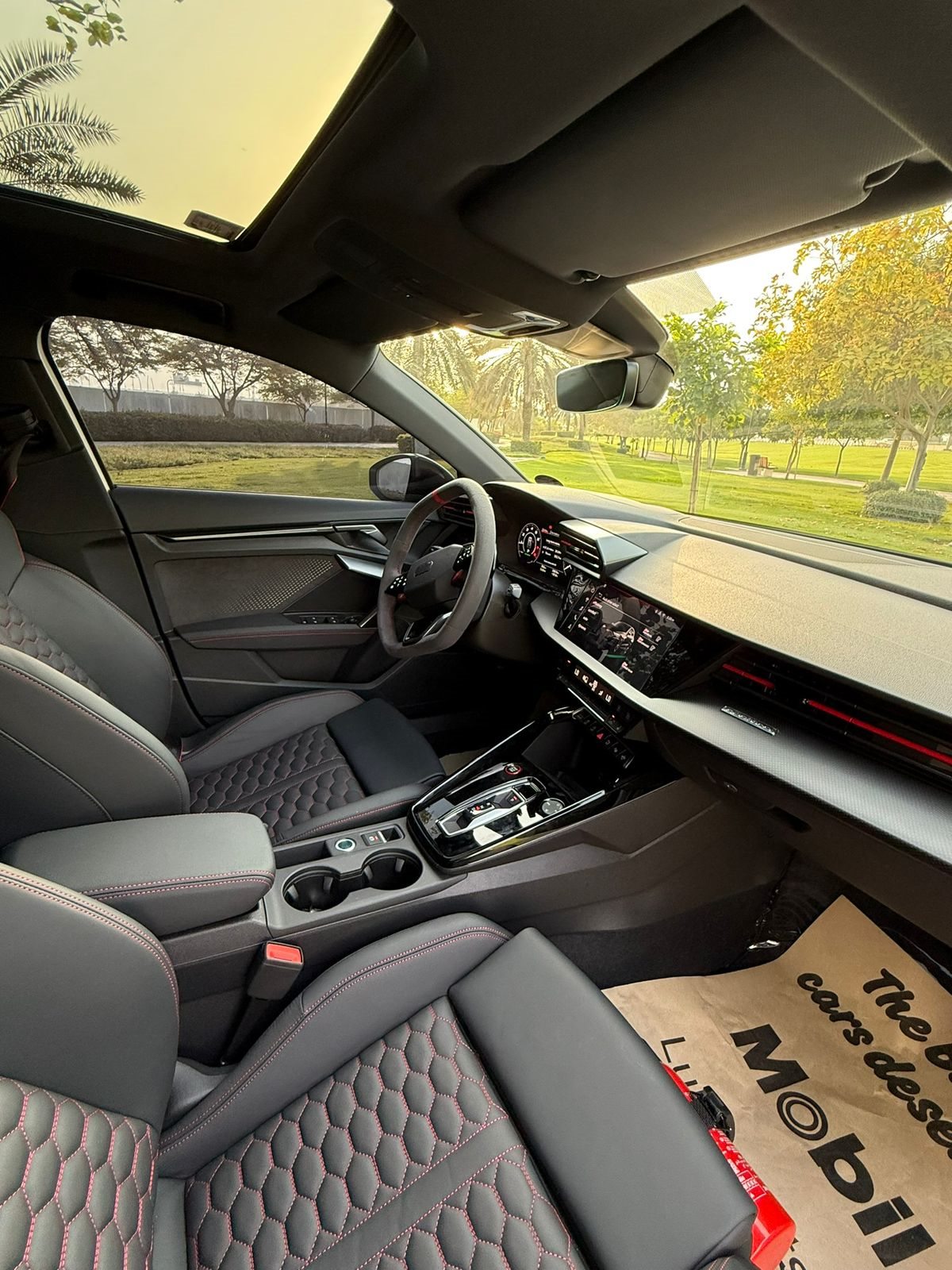 Audi RS3 2025 rental Dubai - photo