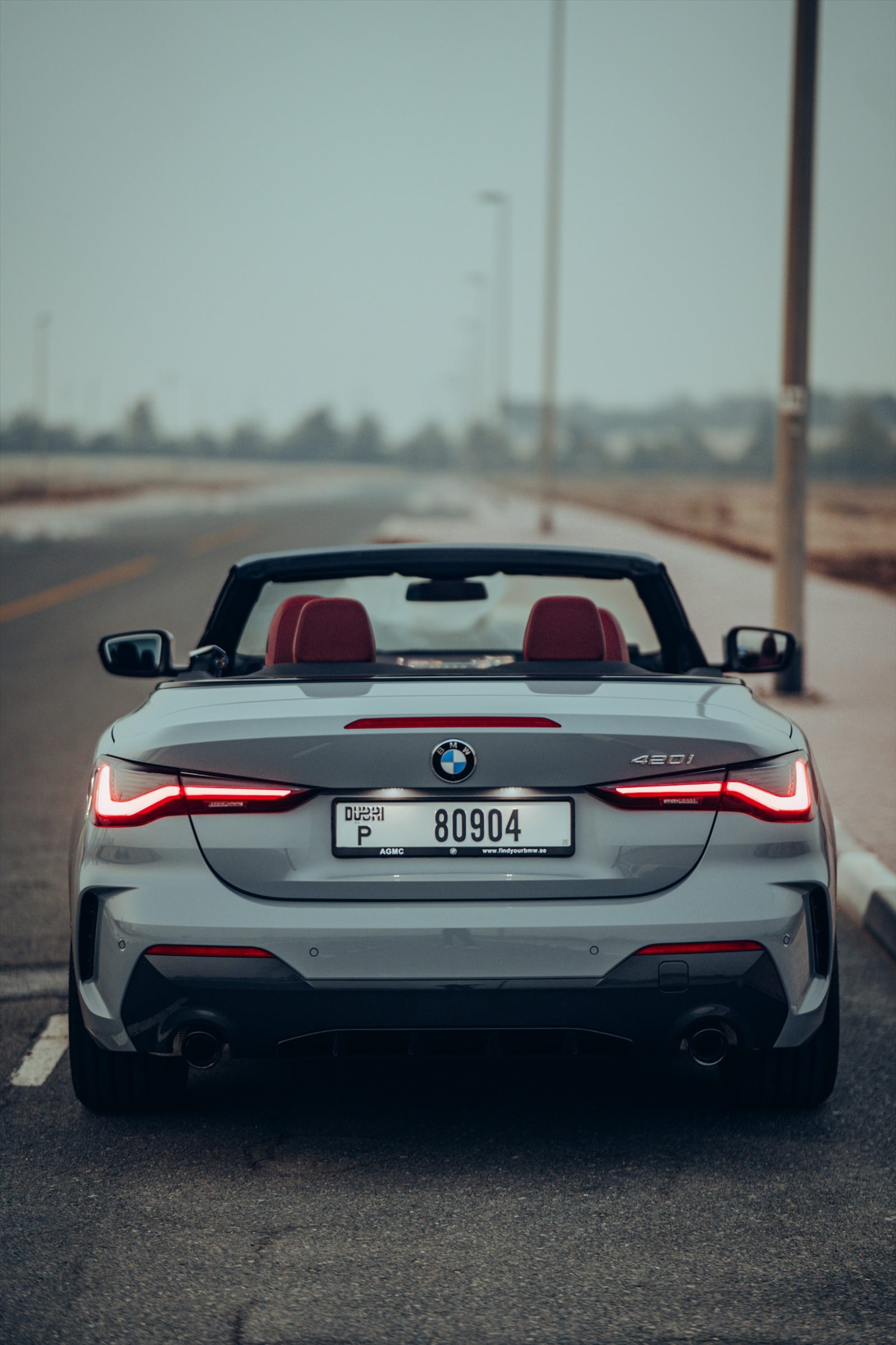 BMW 420i Convertible 2026 rental Dubai - photo