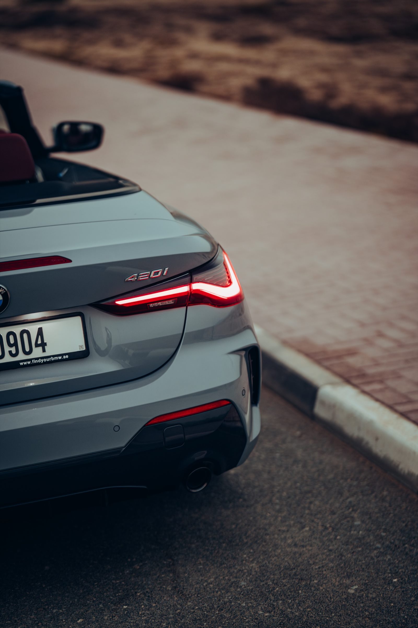 BMW 420i Convertible 2026 rental Dubai - photo