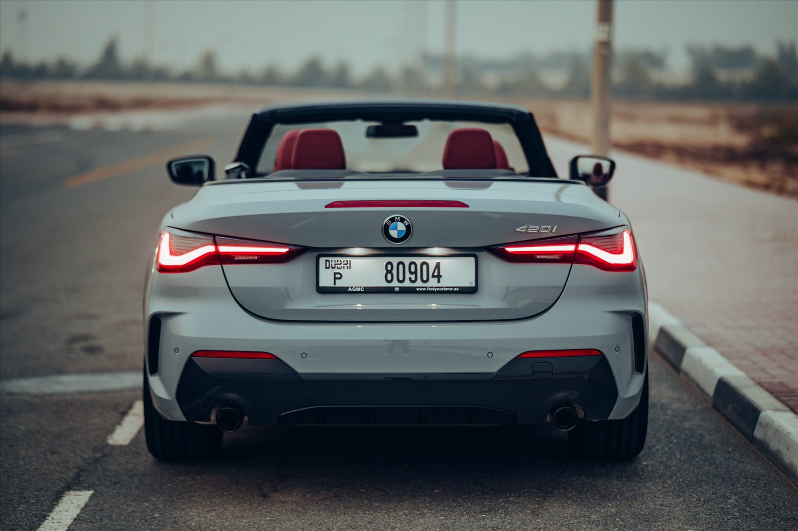 BMW 420i Convertible 2026 rental Dubai - photo