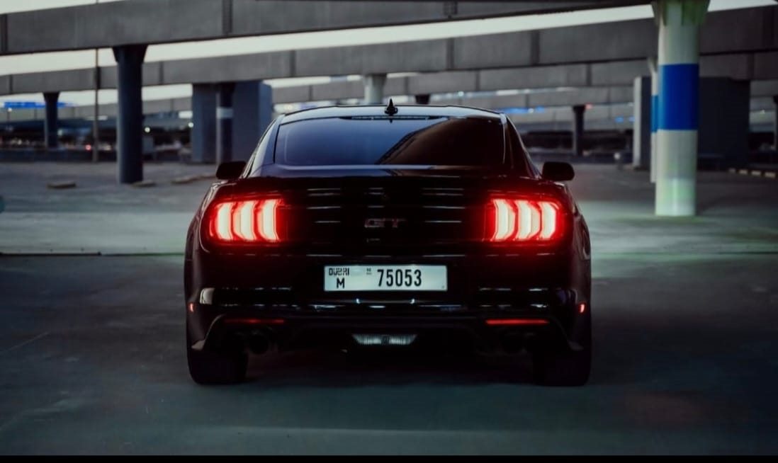 Ford Mustang GT 2023 rental Dubai - photo