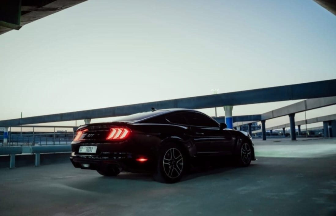 Ford Mustang GT 2023 rental Dubai - photo
