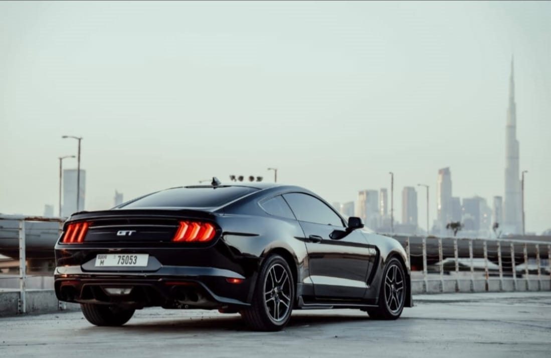 Ford Mustang GT 2023 rental Dubai - photo