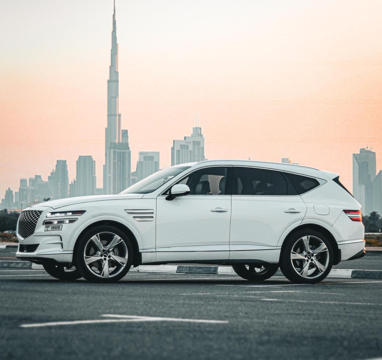 Genesis GV80 2024 rental Dubai - photo
