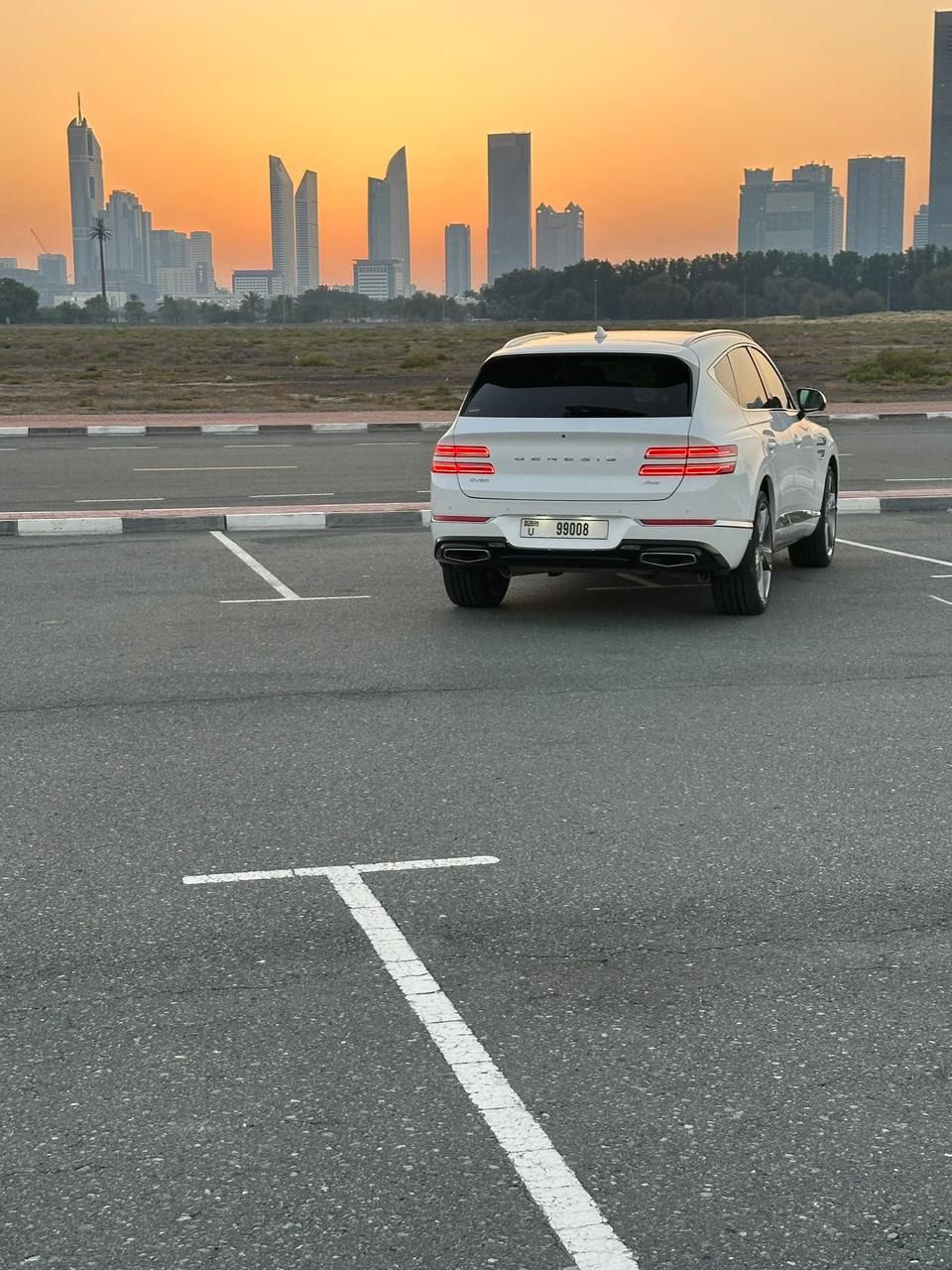 Genesis GV80 2024 rental Dubai - photo