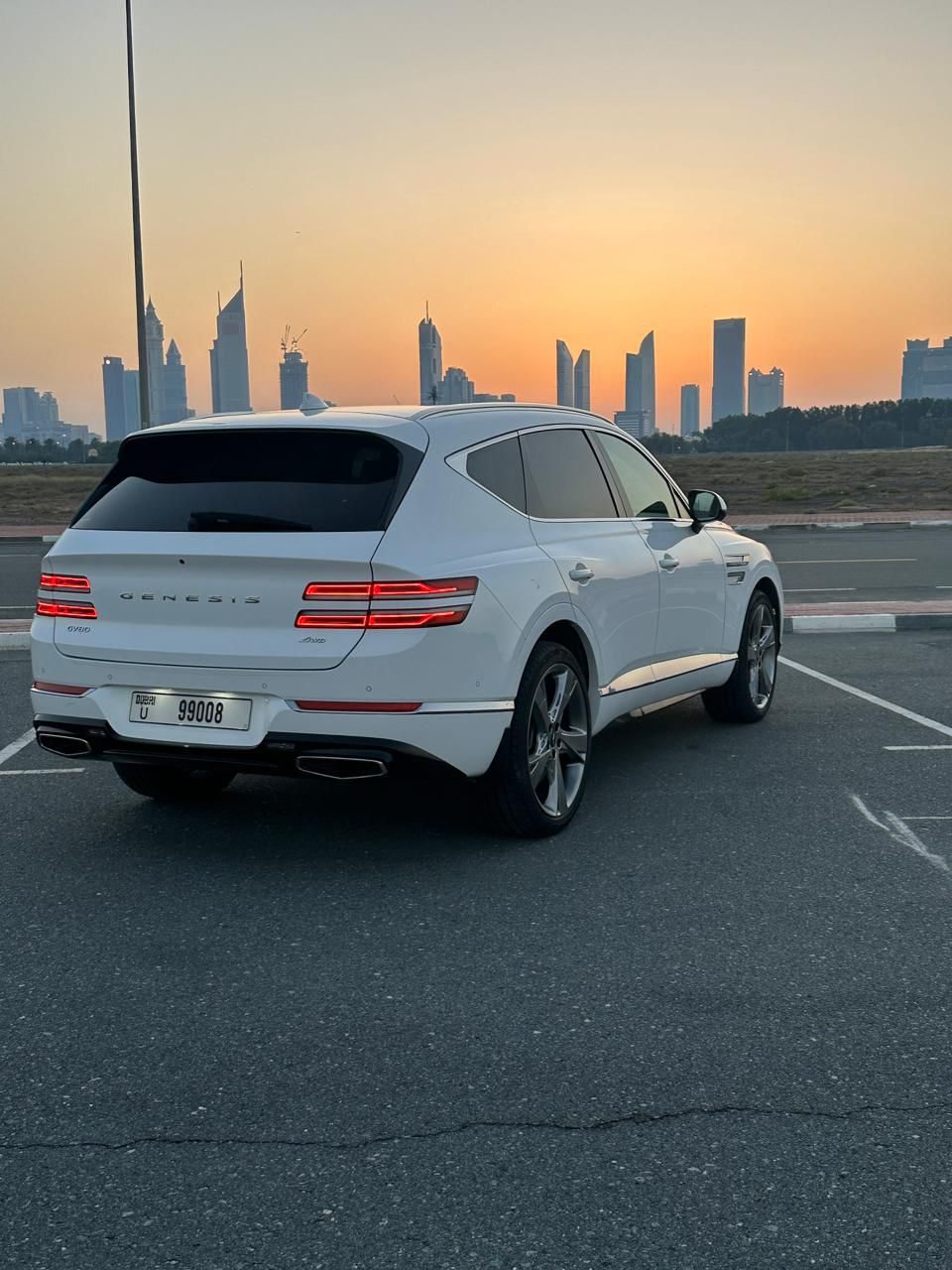 Genesis GV80 2024 rental Dubai - photo