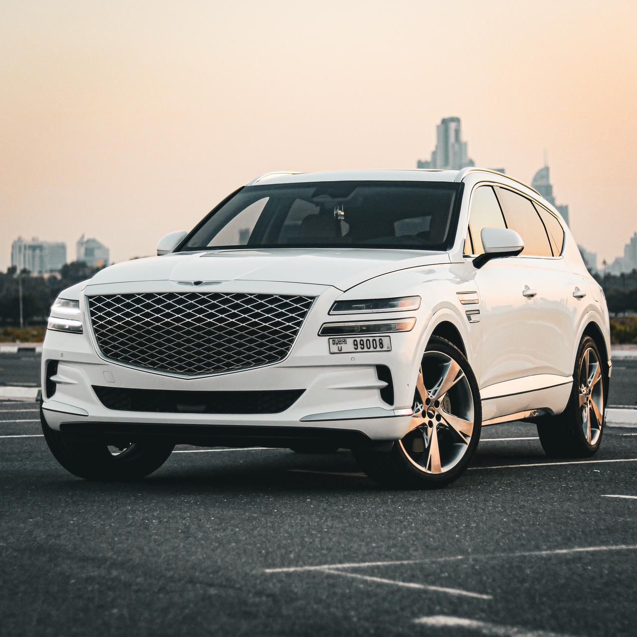 Genesis GV80 2024 rental Dubai - photo