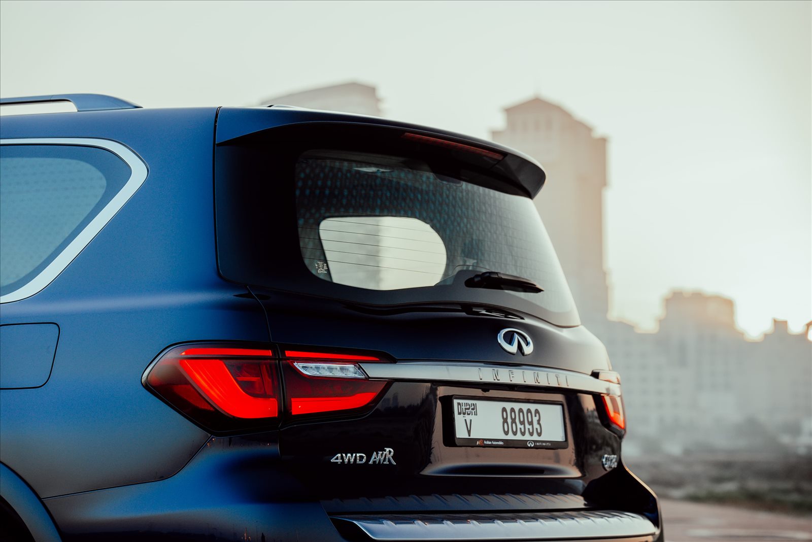 Infiniti QX80 2023 rental Dubai - photo