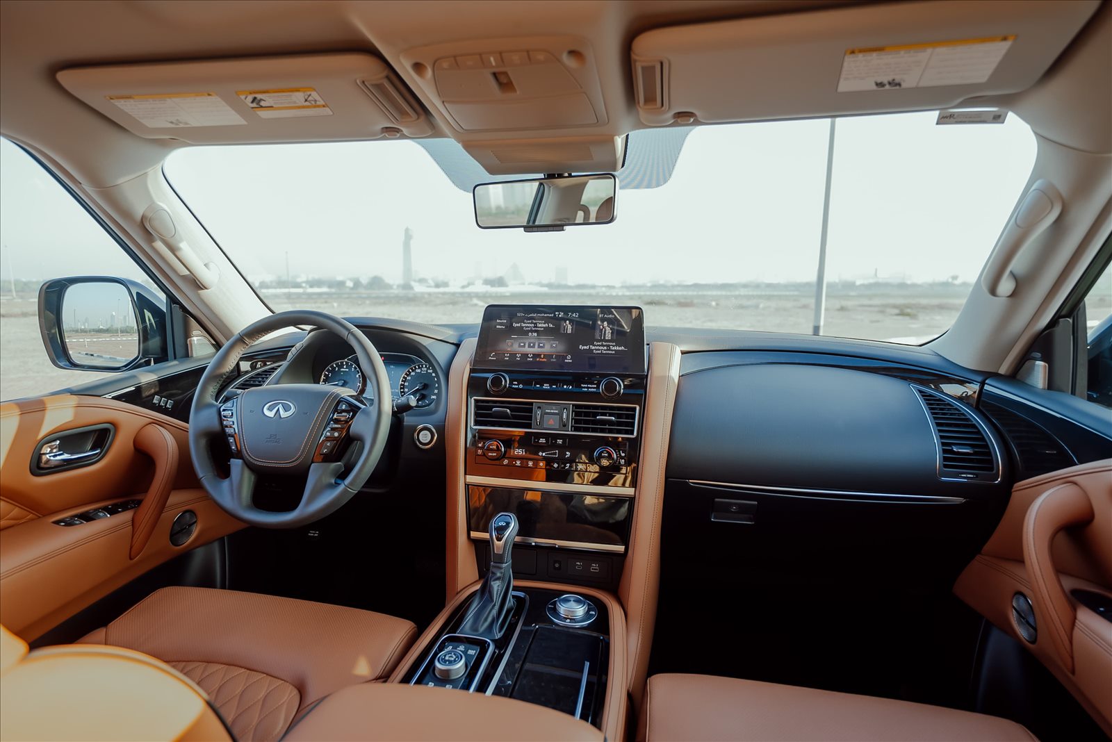 Infiniti QX80 2023 rental Dubai - photo