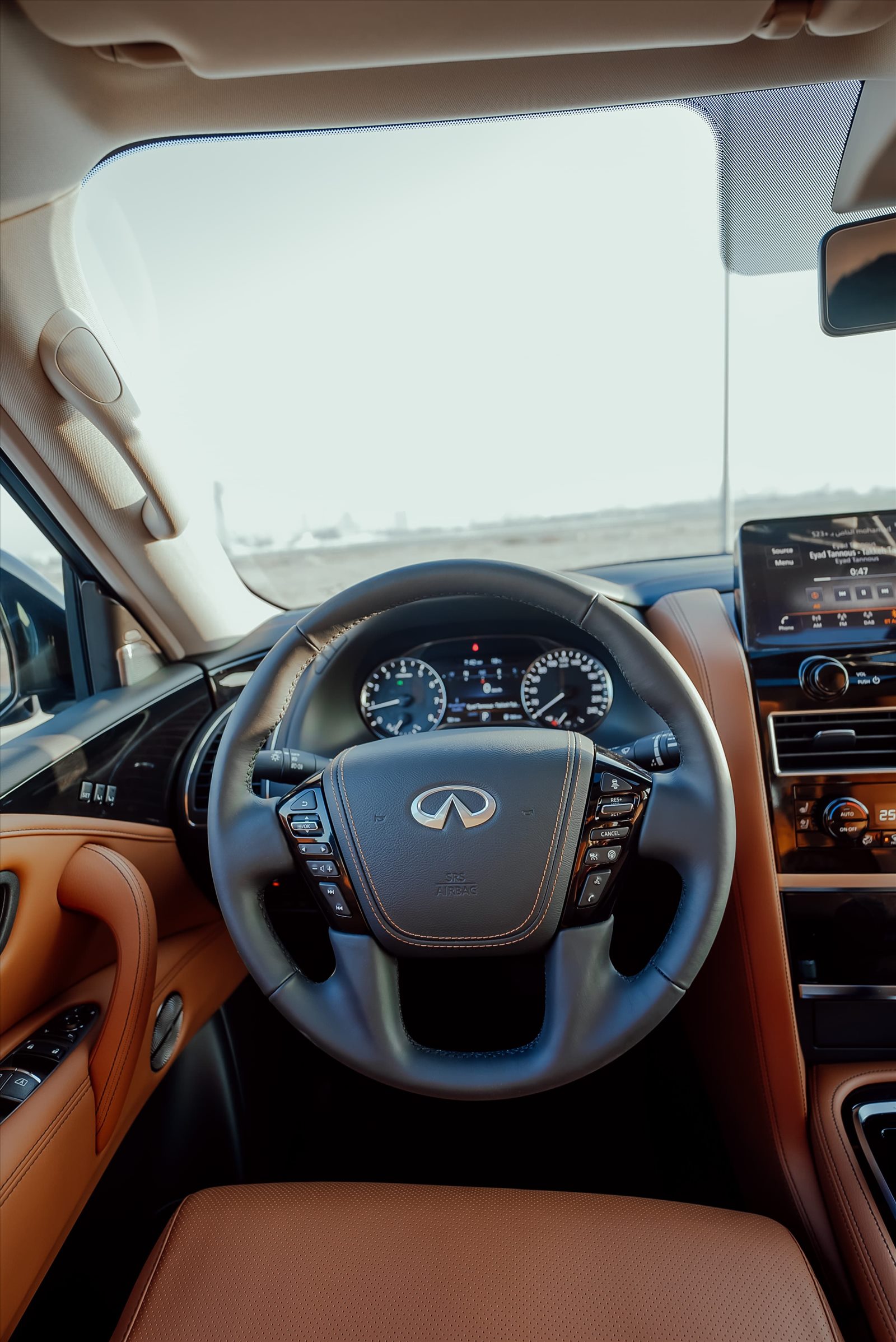 Infiniti QX80 2023 rental Dubai - photo