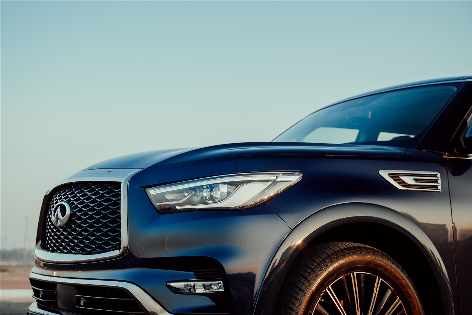 Infiniti QX80 2023 rental Dubai - photo