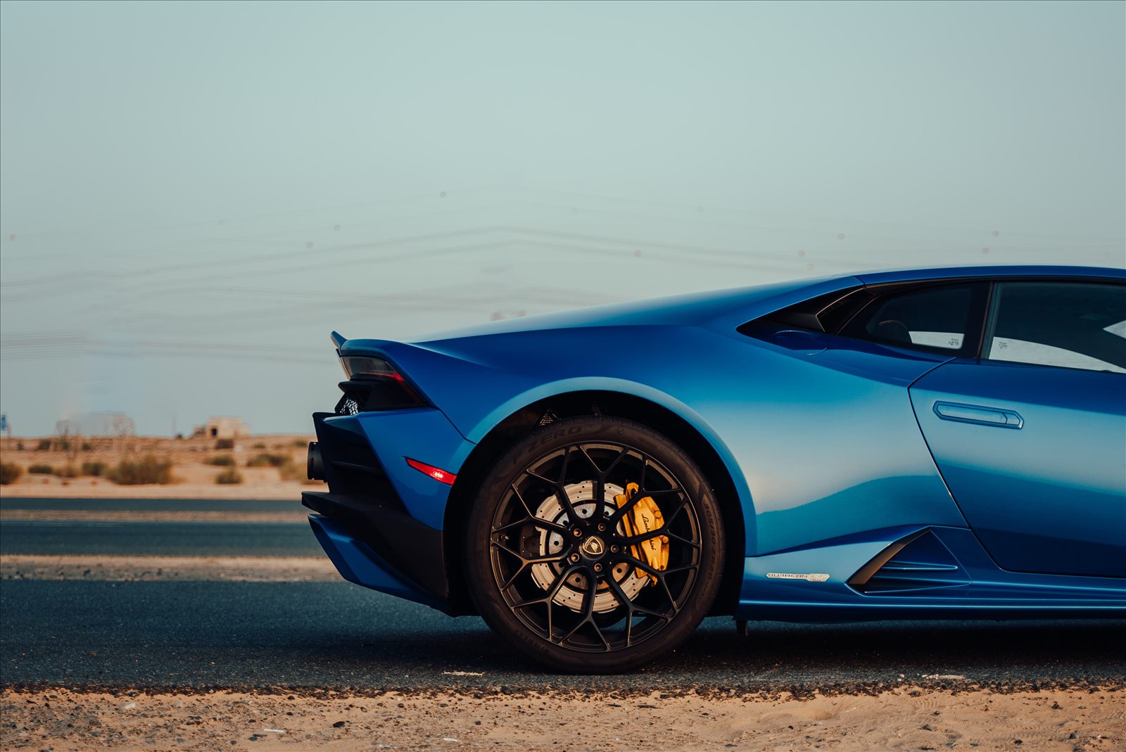 Lamborghini Huracan Evo 2023 rental Dubai - photo