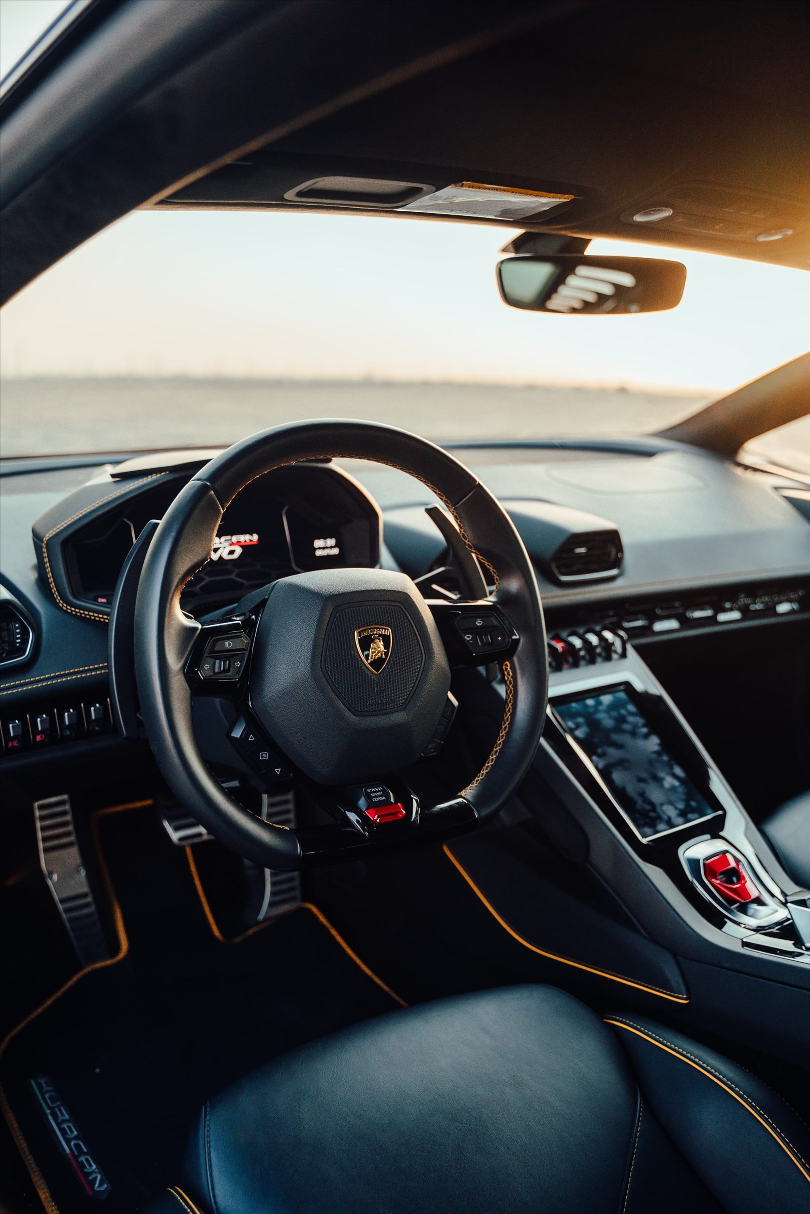 Lamborghini Huracan Evo 2023 rental Dubai - photo